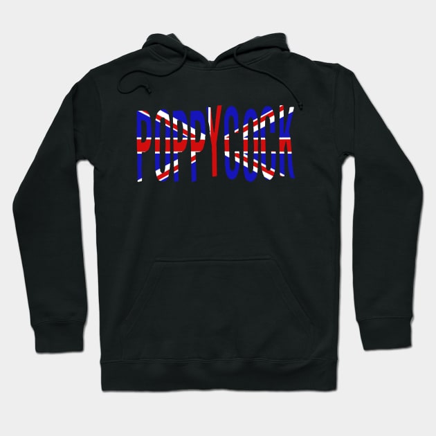 British Slang Series: Poppycock Hoodie by PickledGenius